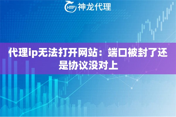 代理ip无法打开网站：端口被封了还是协议没对上