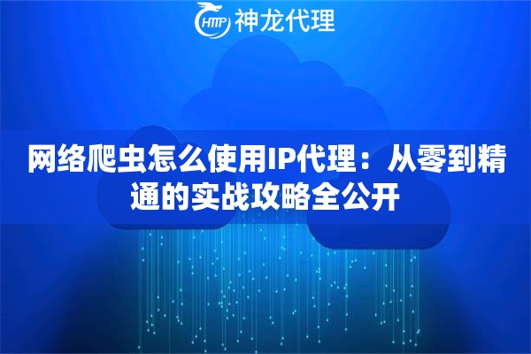 网络爬虫怎么使用IP代理：从零到精通的实战攻略全公开