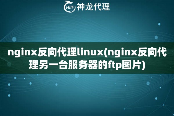 nginx反向代理linux(nginx反向代理另一台服务器的ftp图片)