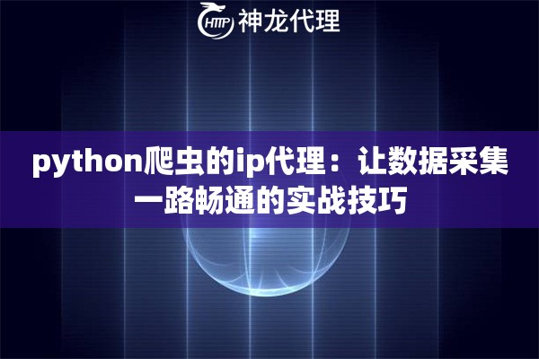 python爬虫的ip代理：让数据采集一路畅通的实战技巧