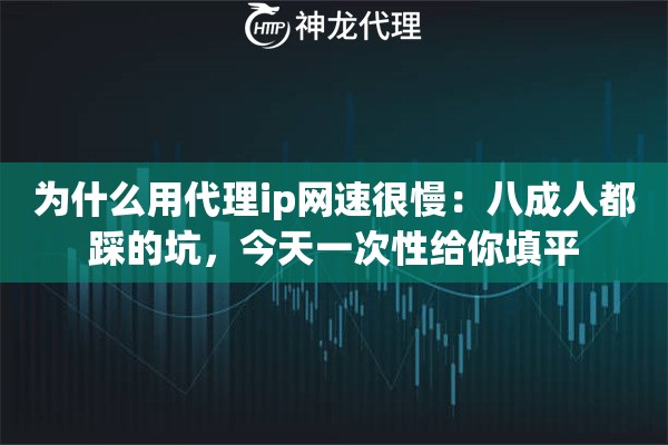 为什么用代理ip网速很慢：八成人都踩的坑，今天一次性给你填平