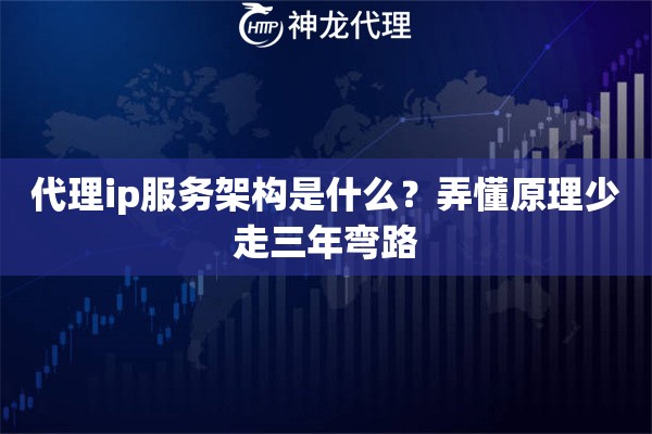 代理ip服务架构是什么？弄懂原理少走三年弯路