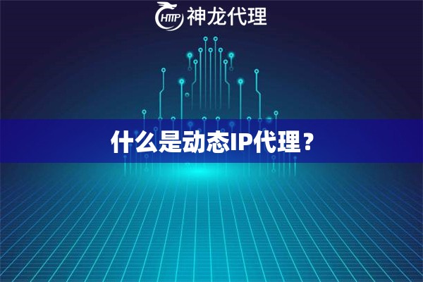 什么是动态IP代理？