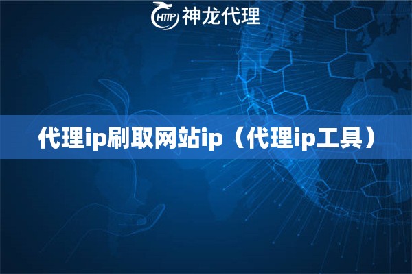 代理ip刷取网站ip（代理ip工具）