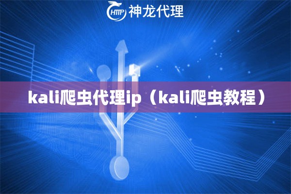 kali爬虫代理ip（kali爬虫教程）