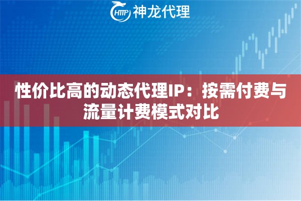 性价比高的动态代理IP：按需付费与流量计费模式对比