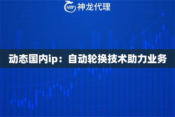 动态国内ip：自动轮换技术助力业务