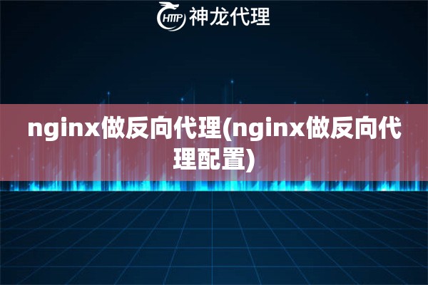 nginx做反向代理(nginx做反向代理配置)