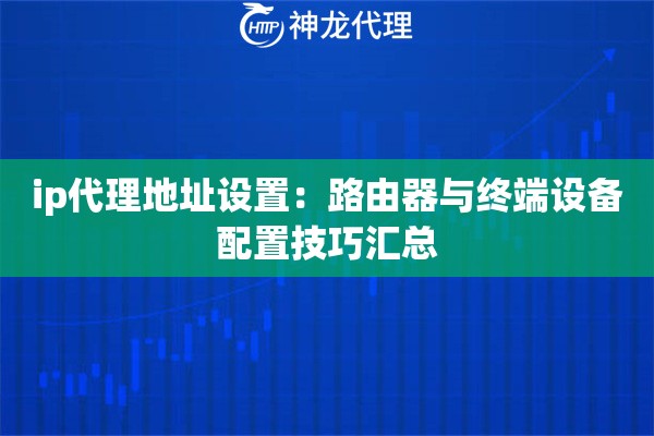 ip代理地址设置：路由器与终端设备配置技巧汇总