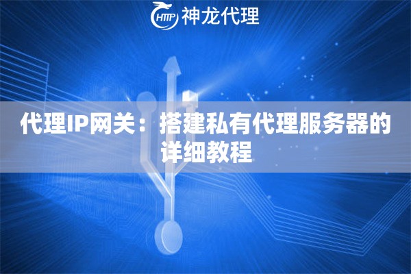 代理IP网关：搭建私有代理服务器的详细教程