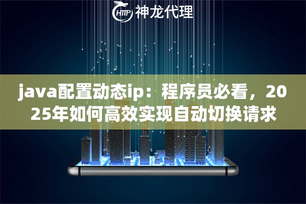 java配置动态ip：程序员必看，2025年如何高效实现自动切换请求