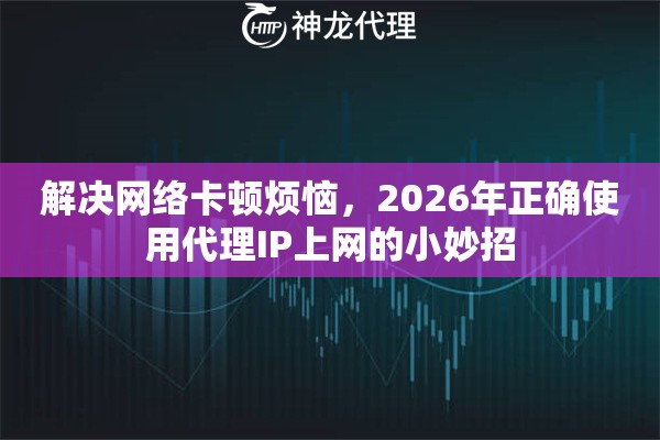 解决网络卡顿烦恼，2026年正确使用代理IP上网的小妙招