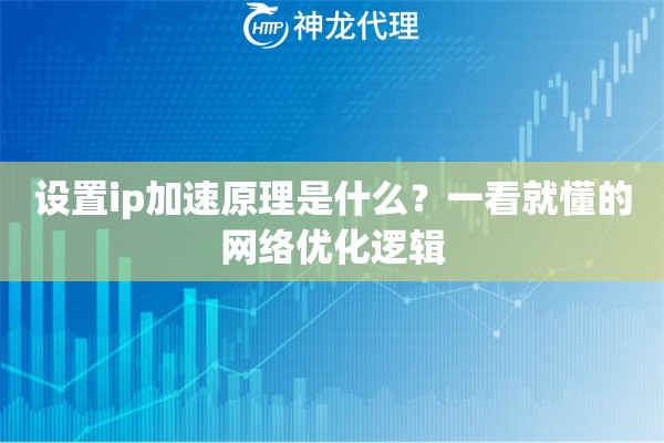 设置ip加速原理是什么？一看就懂的网络优化逻辑