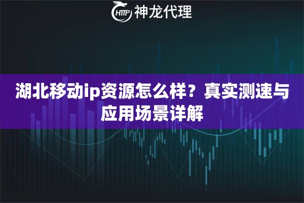 湖北移动ip资源怎么样？真实测速与应用场景详解