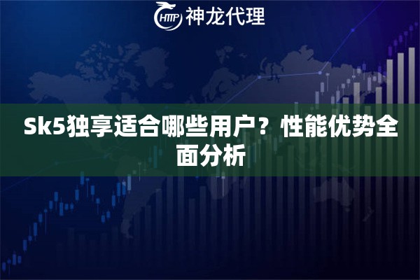 Sk5独享适合哪些用户？性能优势全面分析