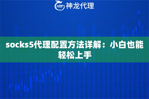 socks5代理配置方法详解：小白也能轻松上手