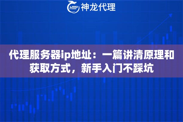 代理服务器ip地址：一篇讲清原理和获取方式，新手入门不踩坑