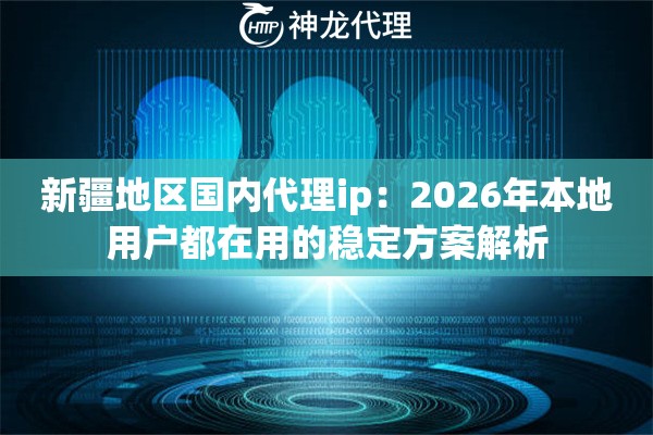 新疆地区国内代理ip：2026年本地用户都在用的稳定方案解析