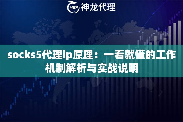 socks5代理ip原理：一看就懂的工作机制解析与实战说明