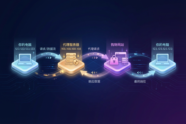 http代理ip是什么意思：别再傻傻分不清，一张图让你秒懂原理