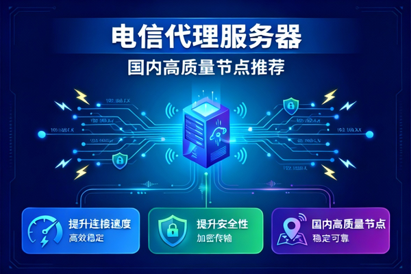 电信代理服务器地址：国内高质量节点推荐，提升连接速度与安全性