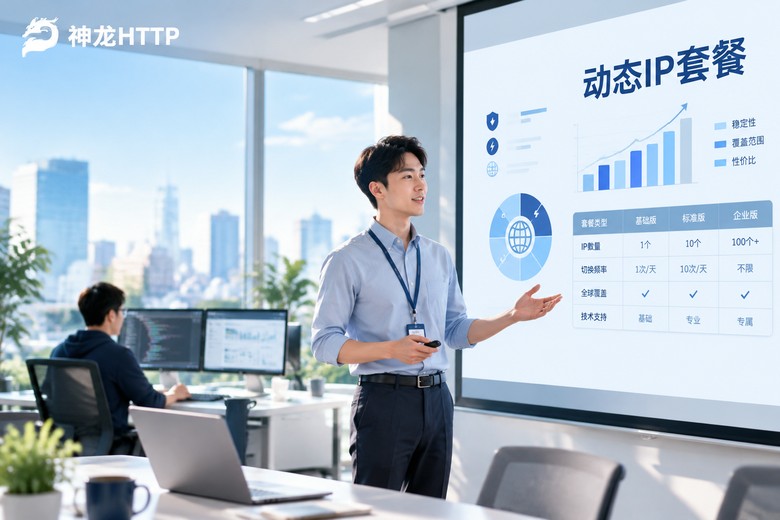 动态代理ip套餐怎么选？业务量不同方案不同，这样搭配才划算