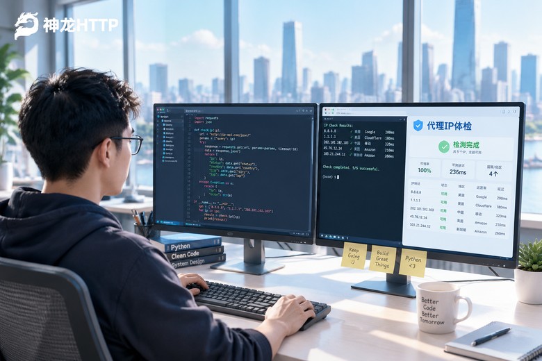 python怎么验证代理ip可用？一段脚本帮你少走弯路