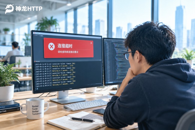 http代理ip连接不上怎么办？常见原因一文帮你理清楚