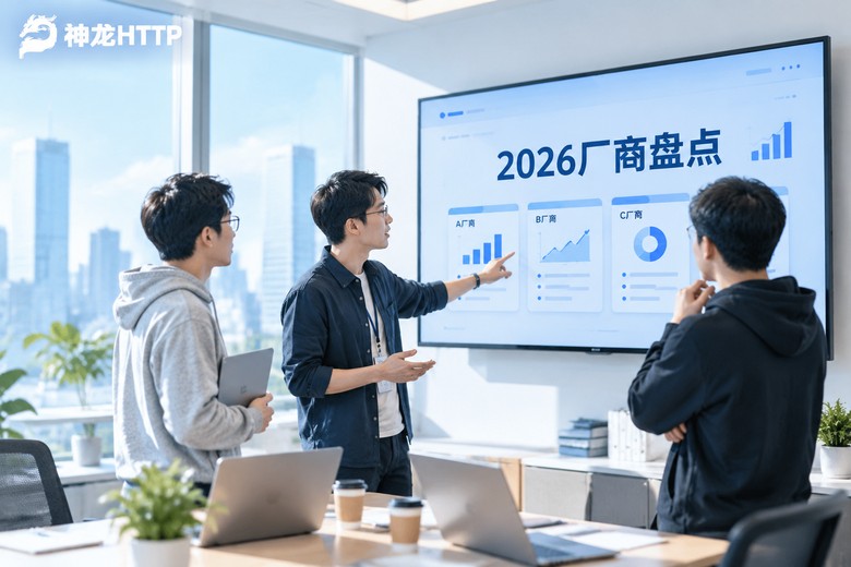 老牌代理ip服务商有哪些？2026年主流厂商盘点对比
