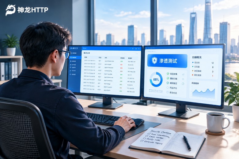渗透测试怎么用代理ip？测试流程中的代理配置要点