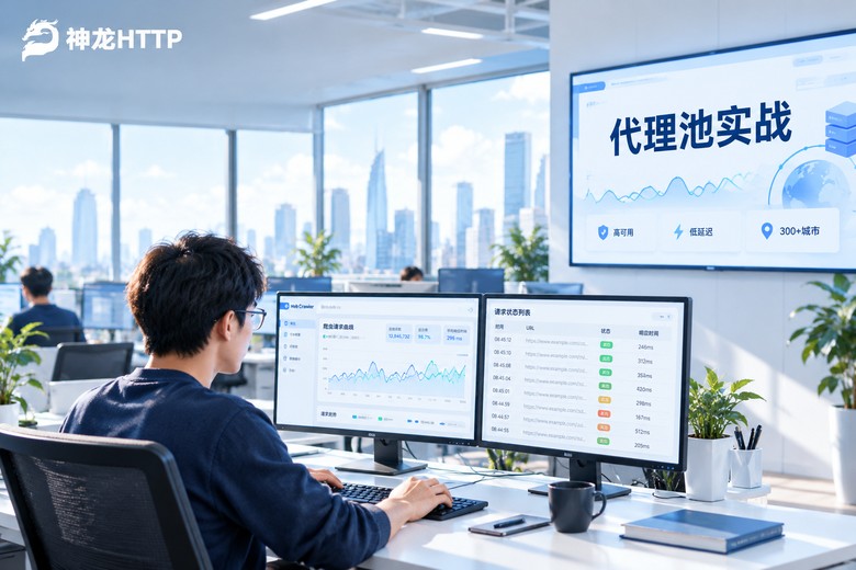 scrapy实现ip代理池：中间件编写与池化方案实战
