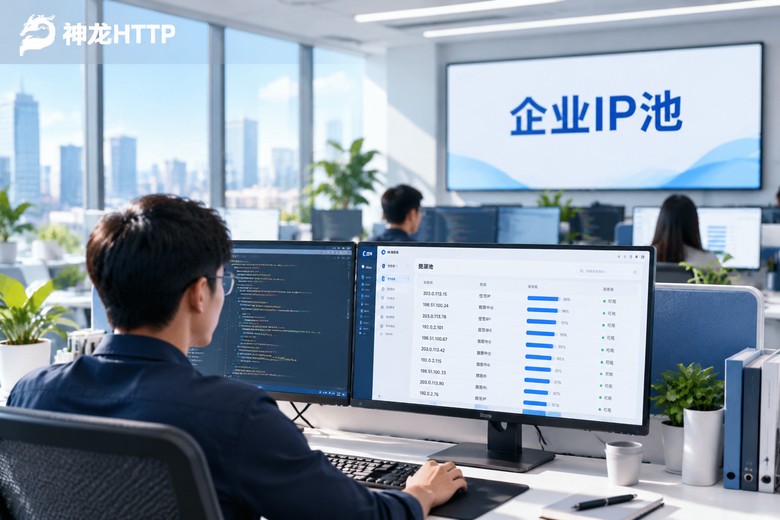 商用代理ip池怎么搭建？企业级业务选型要点