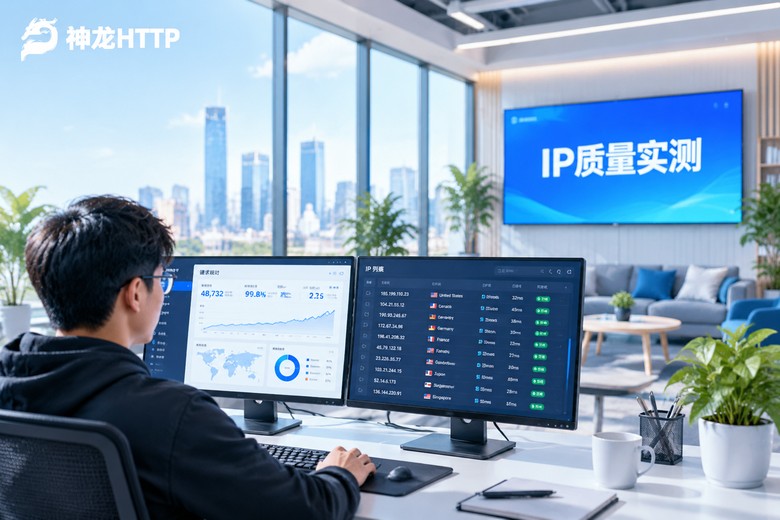 代理ip试用怎么申请？测试ip质量与稳定性的评估方法