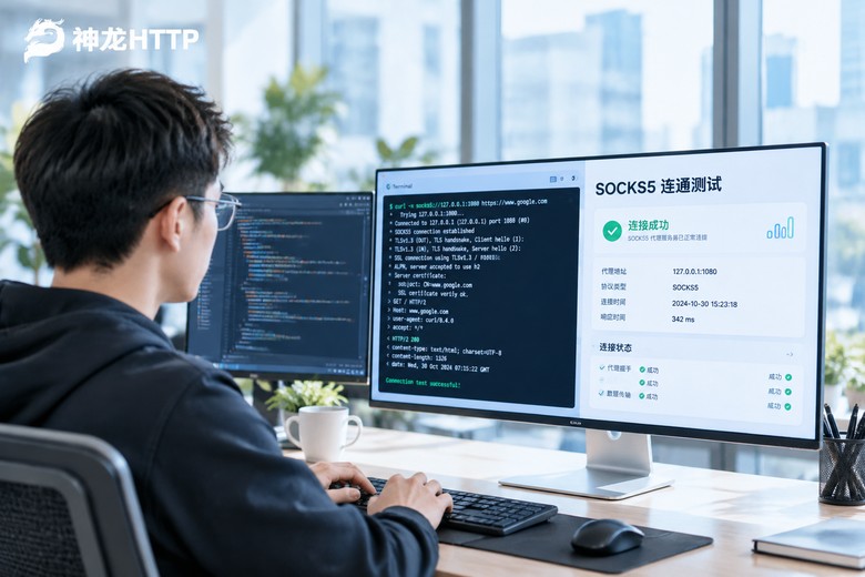socks5代理ip试用方法：申请步骤与连通性测试教程
